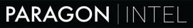 Paragon Intel Logo White on Black